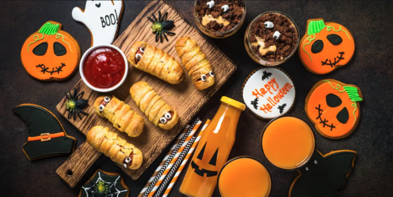 Catering infantil halloween Bogotá